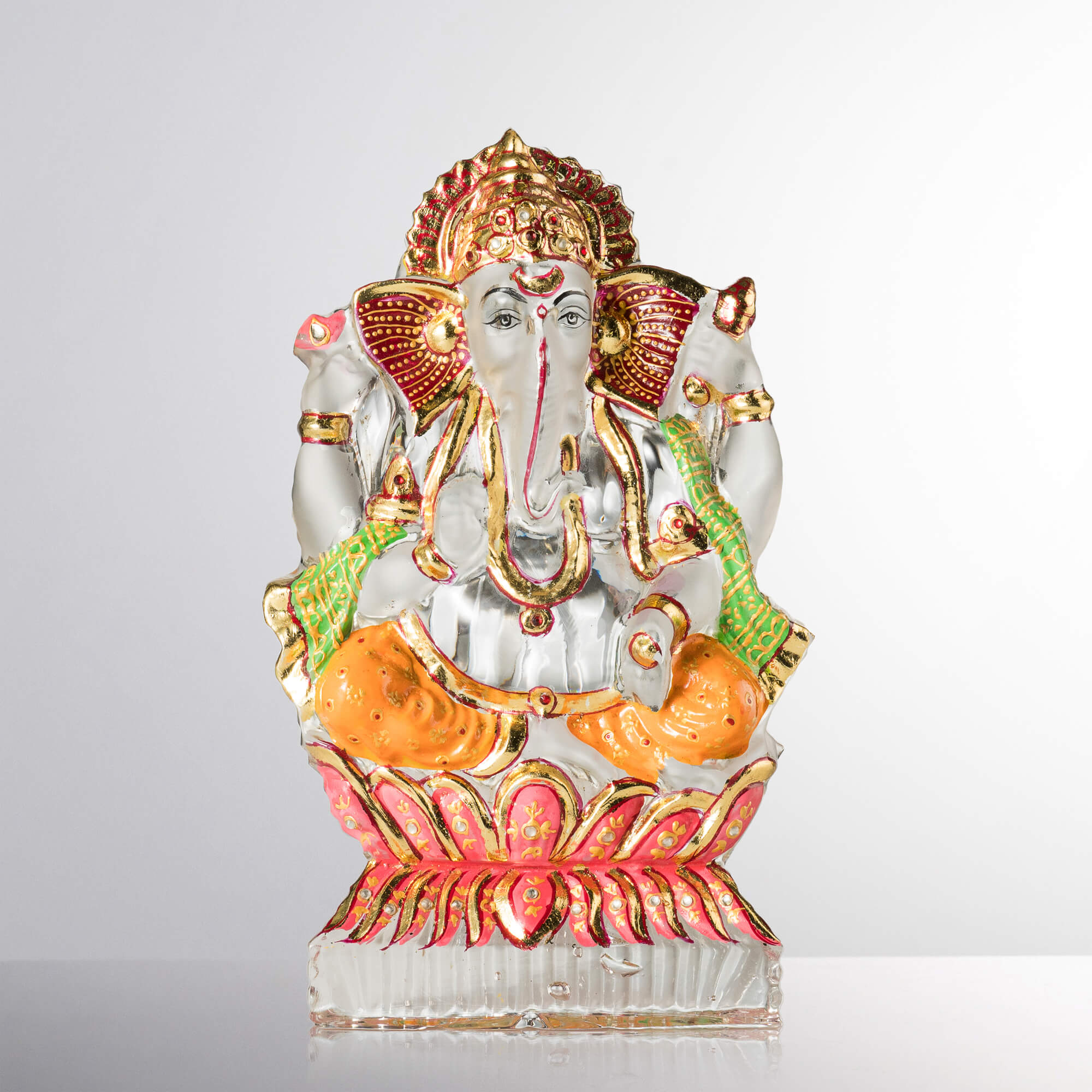 Soda Lime Lotus Ganesha