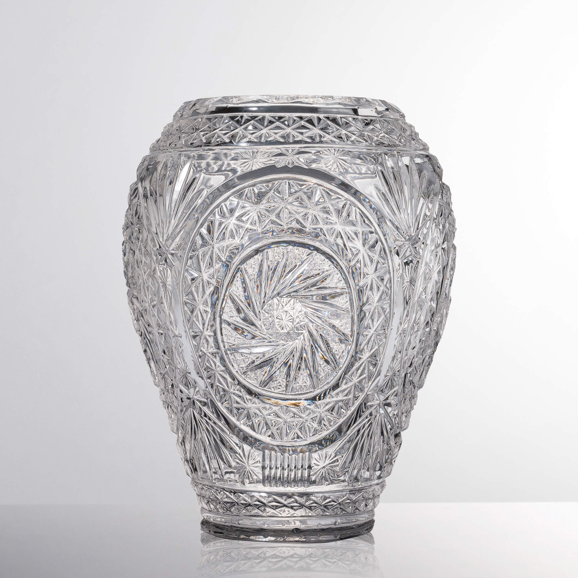 Crystal Urn Vase